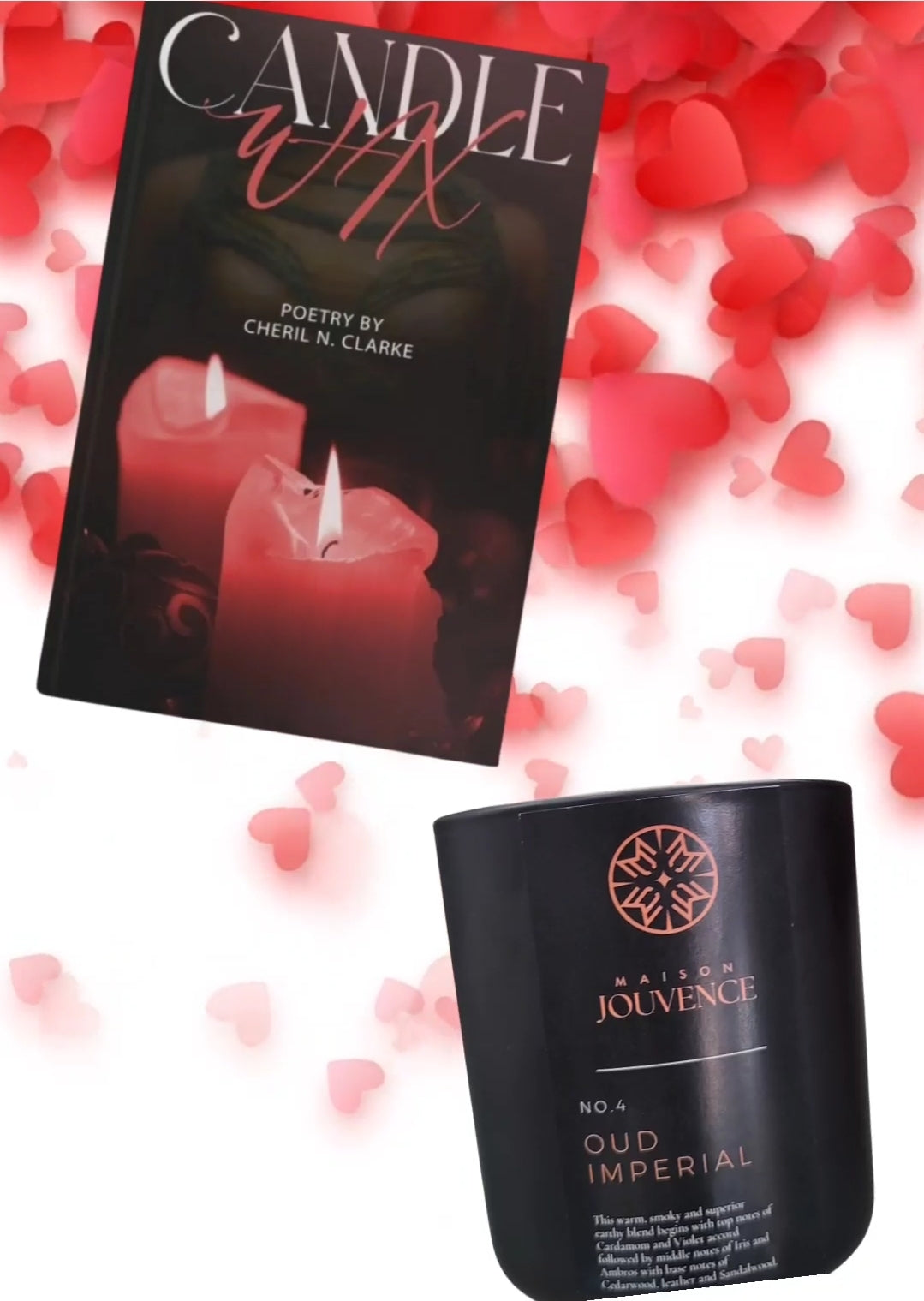 Candle & Poetry book bundle!